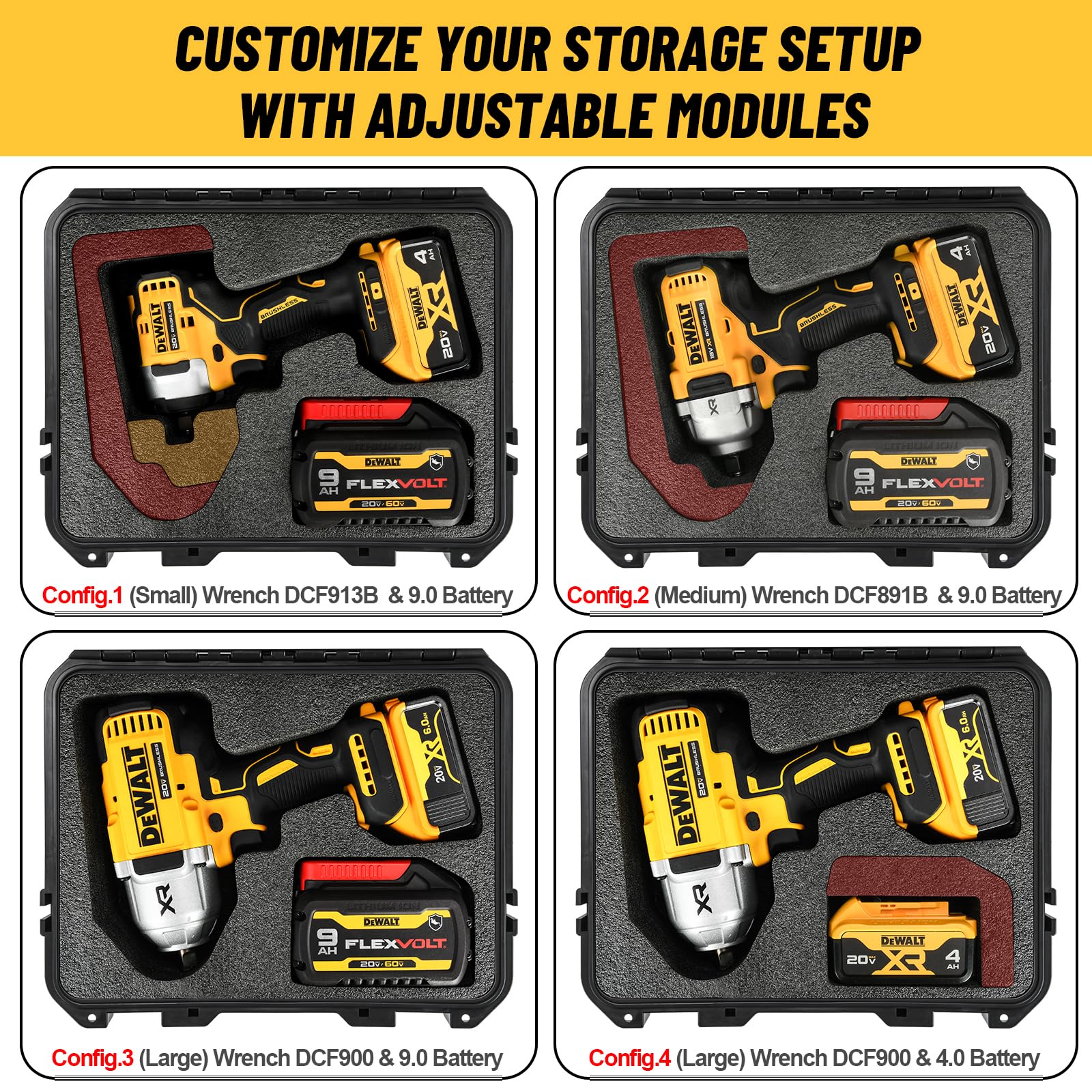 Amazon.co.jp: Dewalt インパクト&トルクレンチ用ケース - Dewalt