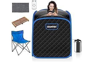 Giantex Home Personal Sauna: Experience Relaxation and Detoxification in the Comfort of Your Own Space