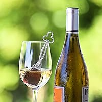 Vista 6 de PureWine Wand Purifier Filter Stick Removes Histamines and Sulfites - Reduces Wine Allergies & Eliminates Headaches - Drop It & Stir Aerates