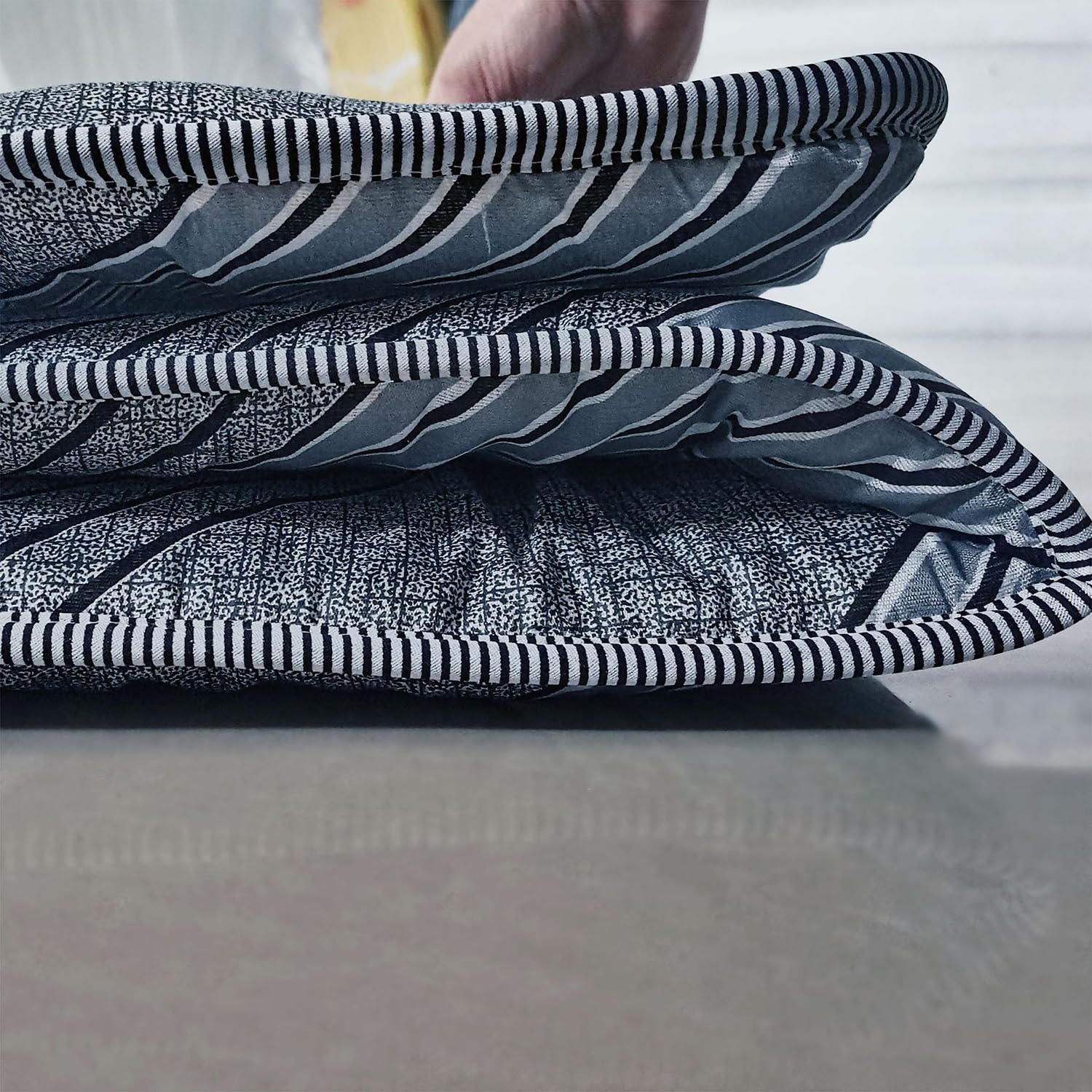 Materasso futon Giapponese da Pavimento, Spesso, Tatami, materassino Pieghevole, Arrotolabile, per dormitorio, 10,150x200cm