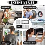 Dishwasher Magnet Clean Dirty, Clean Dirty Dishwasher Magnet, Dirty Clean Dishwasher Magnet, Clear and Easy to Read Font, Used for Cleaning and Dirt Reminder Signs, Fashionable Kitchen Decoration