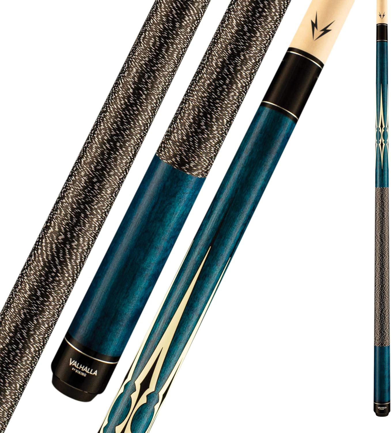 Viking Valhalla 200 Series 2 Piece 58” Pool Cue Stick with Irish Linen Wrap