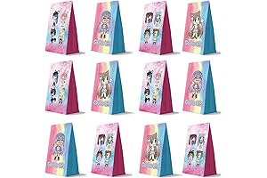 Gacha Life Party Decorations: HJHLYYANM Party Favor Bags (Anime, Birthday)