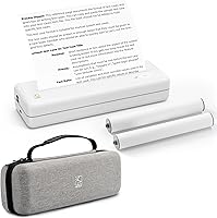 Vista 1 de HPRT Impresoras portátiles inalámbricas A4 impresora térmica Rollx2 portátil Carry Case