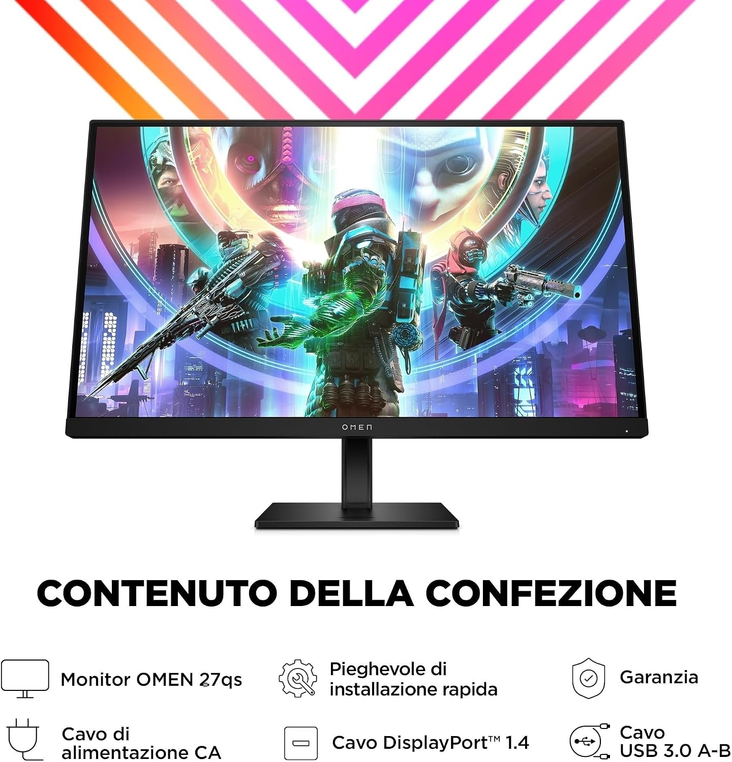 OMEN 27qs Monitor da 27 Pollici - Monitor - Immagine 6