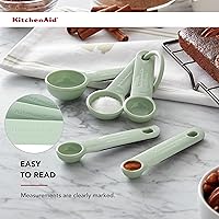 Vista 4 de KitchenAid Juego de cucharas medidoras universal, 5 piezas, Pstachio