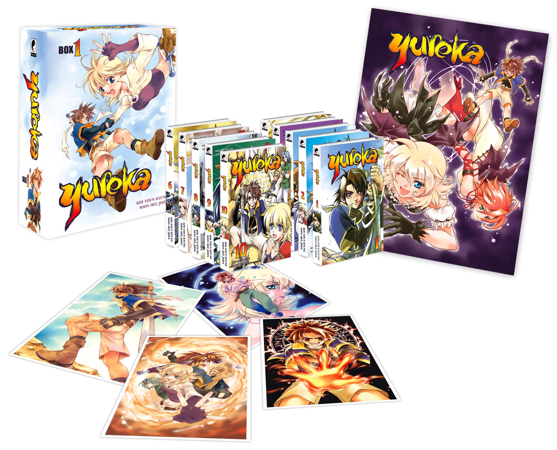 Yureka - Partie 1 (tomes 1 à 10) - Coffret Collector Limité