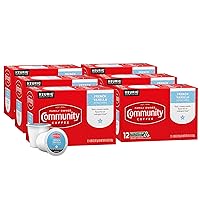 Vista 26 de Community Coffee Coffee & Chicory - 12 cápsulas de café, tostado medio oscuro, compatible con cafeteras Keurig 2.0 K-Cup, 12 unidades (paquete de 1)