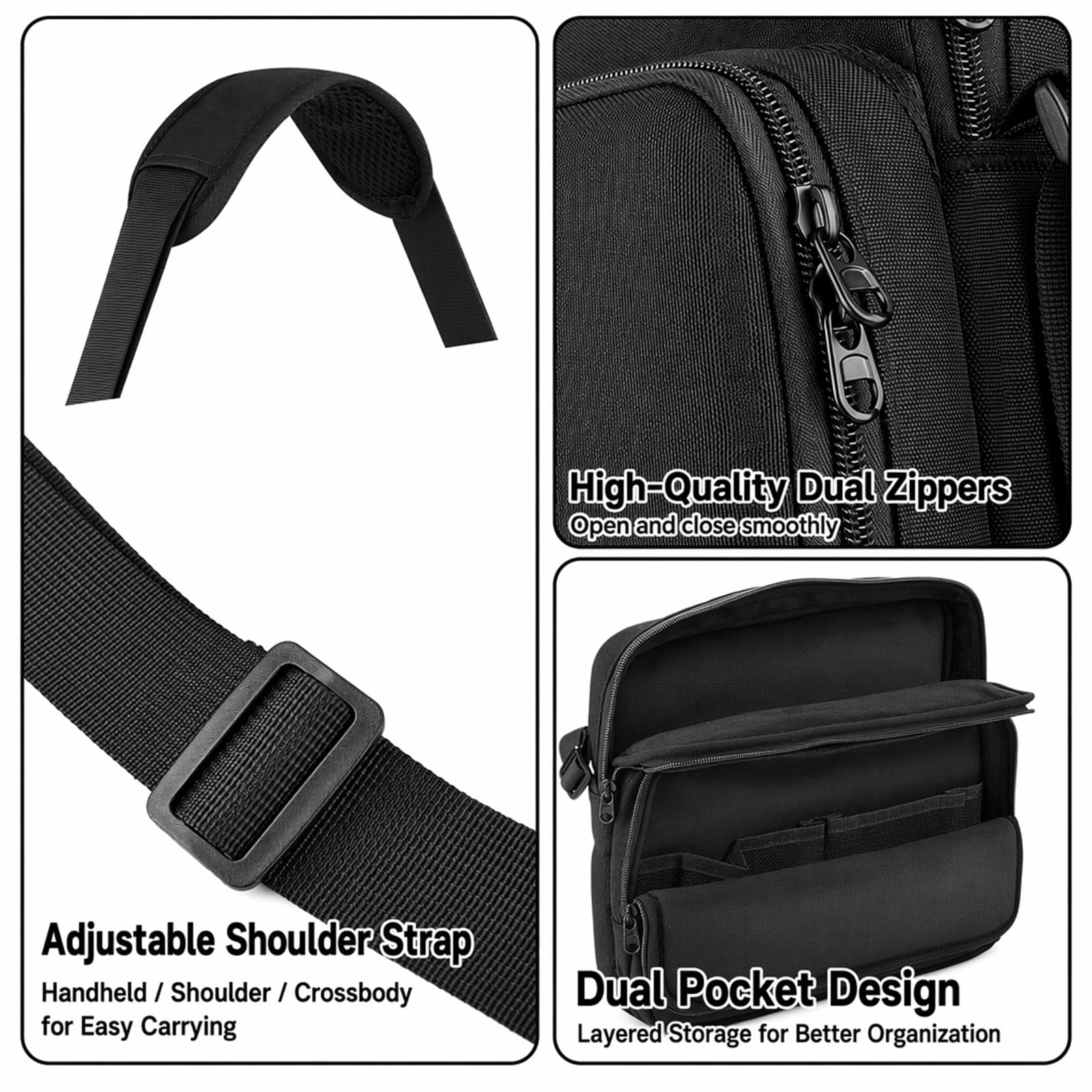 For Star Mini Sacchetto Di Trasporto 900D Nylon link storage bag, 4 pezzi, Moyen, Modalità | For Star - Mini custodia in nylon impermeabile e resistente, per mantenere il router e gli accessori ben protetti