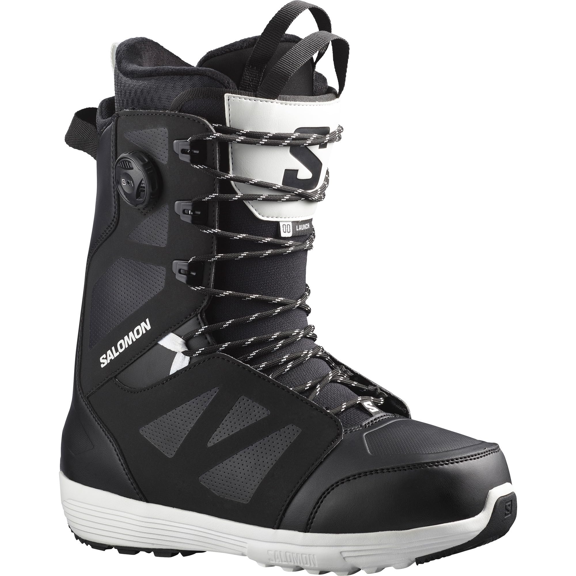 Amazon | Salomon Launch Lace SJ Boa Boot、ブラック/ブラック