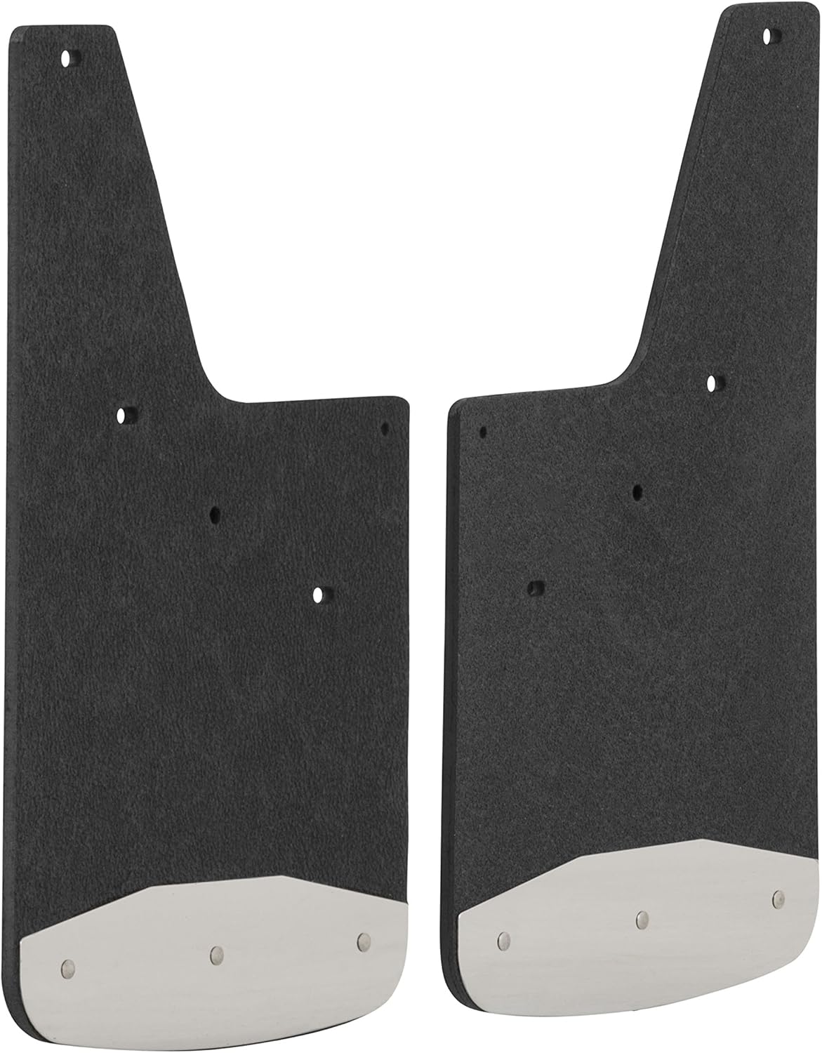 LUVERNE 250740 Front or Rear 12-Inch x 20-Inch Textured Rubber Mud Guards, Select Chevrolet Silverado, GMC Sierra 1500, 2500, 3500 HD, 2 Flaps