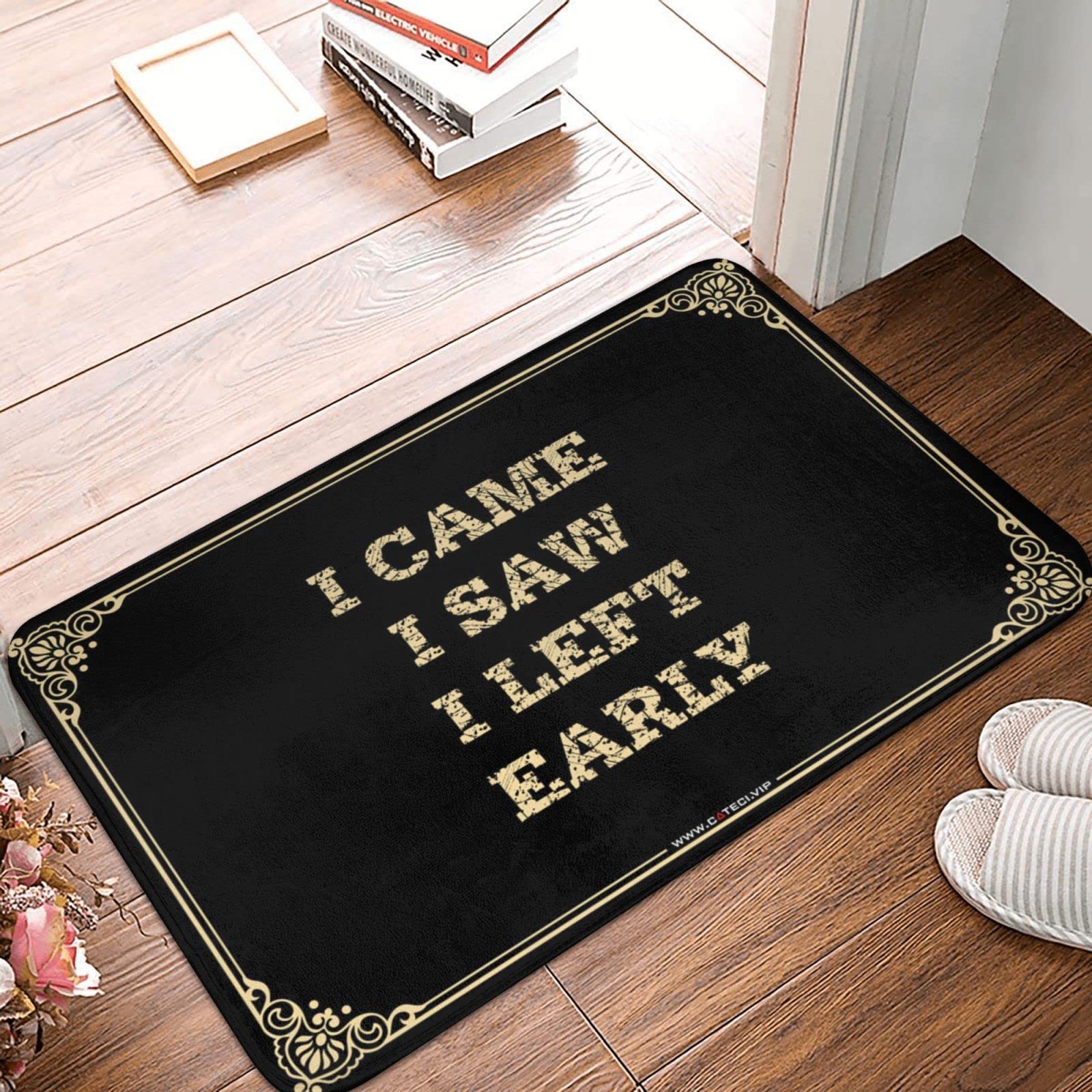 Paillasson extérieur 50x80 anti-saleté grand tapis entrée maison propre