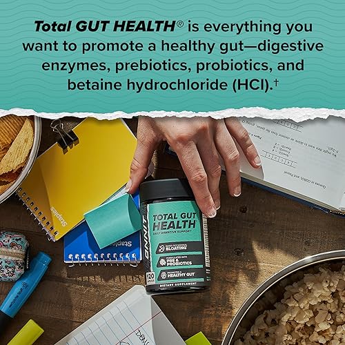 Miniatura 5 de ONNIT Total Gut Health Daily Digestive Support IGEN Suplemento digestivo probado sin OMG para mujeres y hombres con 7 cepas de probióticos,