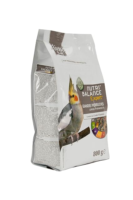 Foto 3 de 4 de Aime Comida nutri' Balance Expert para Grandes periquitos 800 G