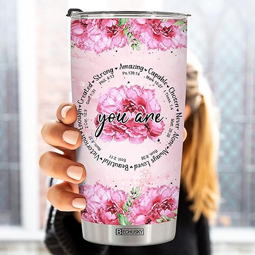 Miniatura 5 de BECHUSKY Regalos cristianos para mujeres regalo de cumpleaños para mujeres vaso cristiano único regalos religiosos para mujeres regalos inspiradores