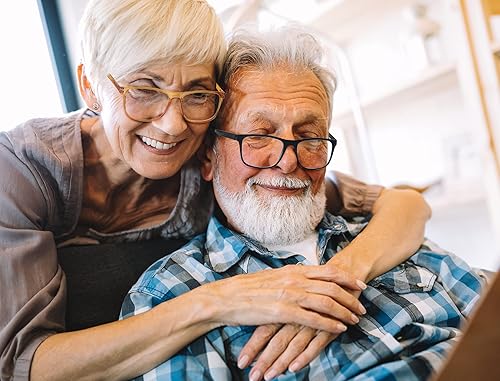 Miniatura 7 de Gafas de lectura 0.50 de gran tamaño, cuadrados, para hombre, color negro, para lectores, paquete de 4, marcos ligeros, ajuste cómodo, bisagra de