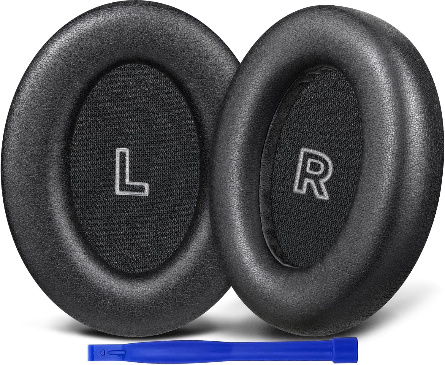 Replacement Earpads for Bose QC Ultra/New QuietComfort Ultra(2nd Gen) Wireless Headphones, Ear Pads Cushions with Softer Protein Leather, High-Density Noise Isolation Foam - Black