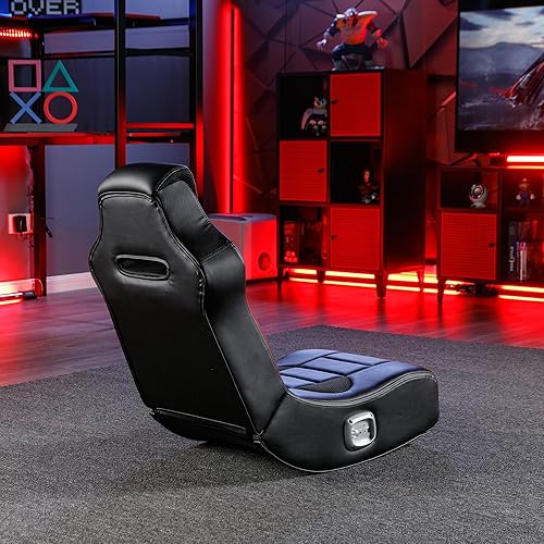 Miniatura 73 de X Rocker - Silla mecedora de piso para videojuegos, altavoces de audio integrados, plegable, para dormitorio o sala de juegos, regalo para