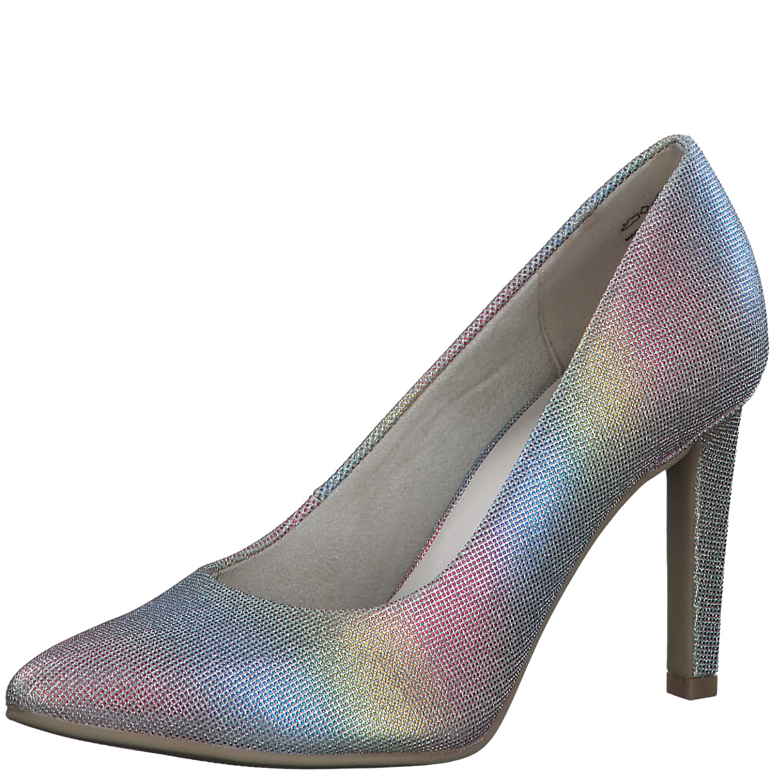 MARCO TOZZI Women's Pumps Pointed Elegant, Rainbow Met, 6 UK