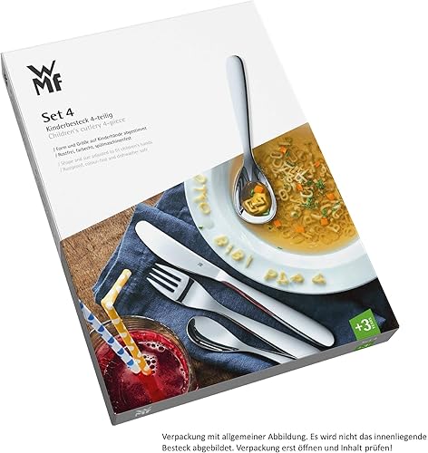 Miniatura 5 de WMF Cubertería Niños (Zwerge, 4 Piezas)