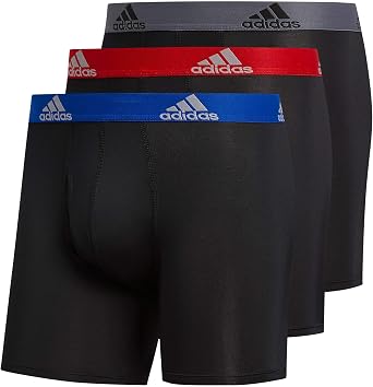 adidas Mens Performance 3-Pack Boxer Brief DISCONTINUED