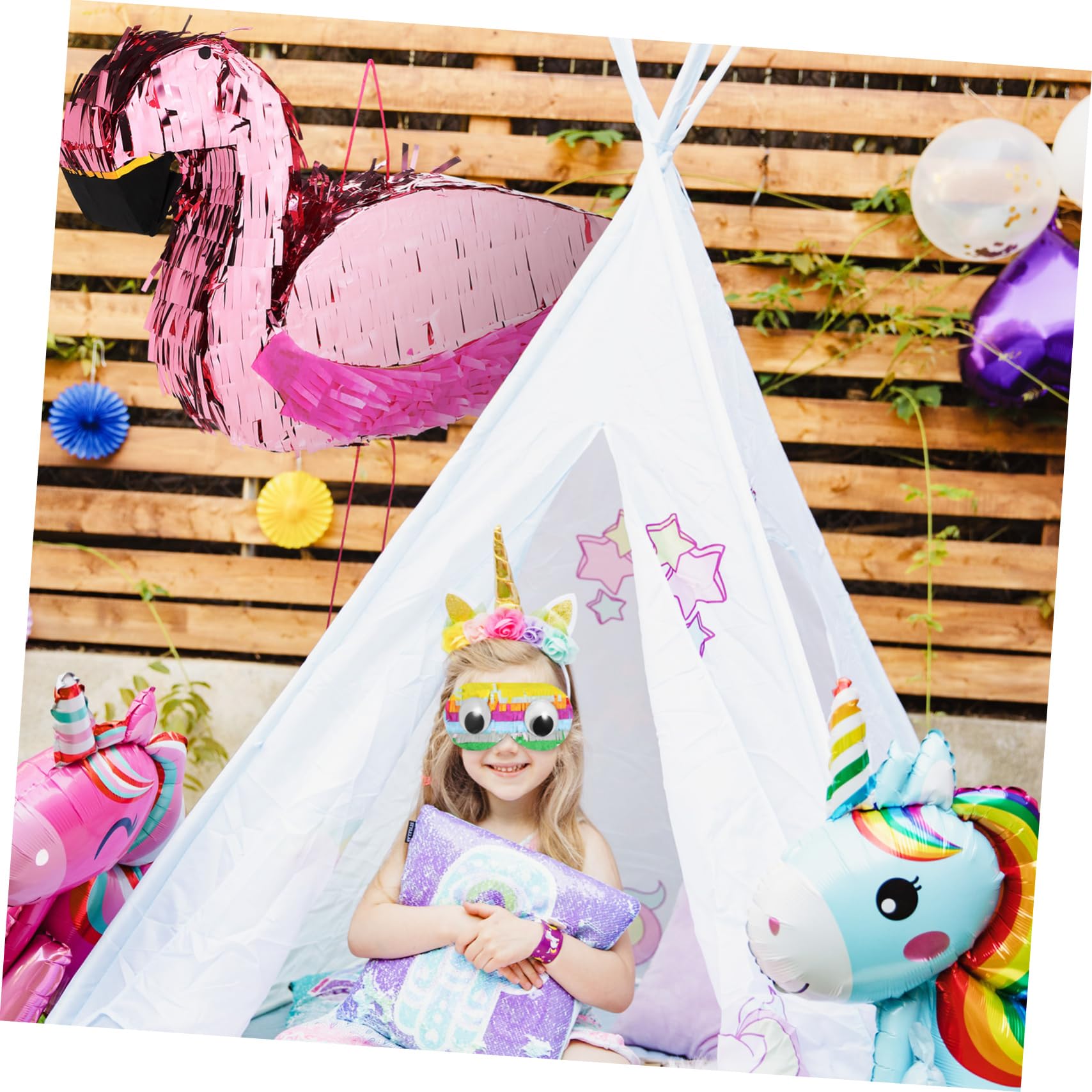 Piñata de Flamenco de Papel 1 Juego para Fiesta Infantil