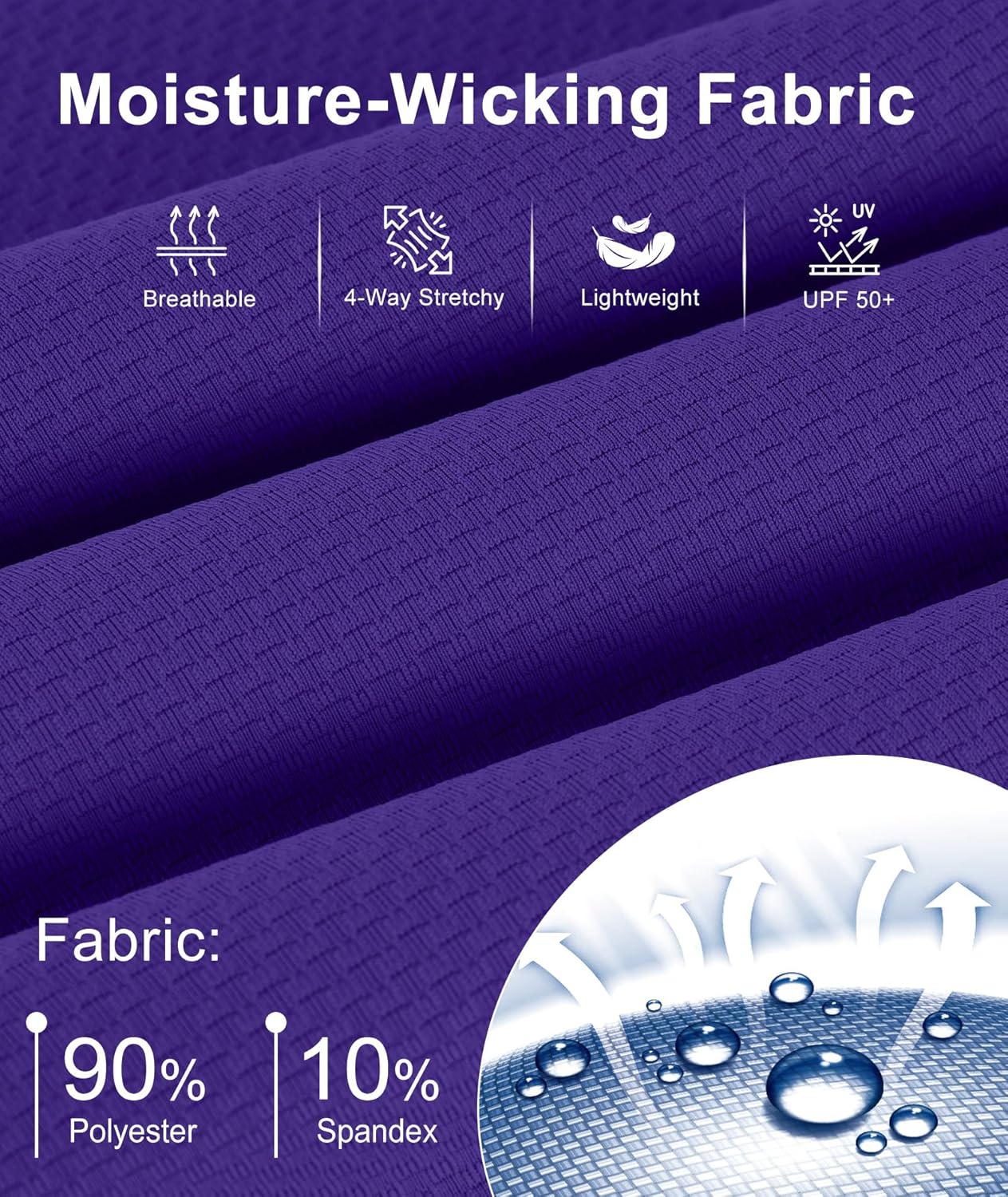 Casei Women's Plus Size Golf Polo Shirts Short Sleeve Collared Tennis Workout Tops Loose Fit UPF 50+ - Image 5