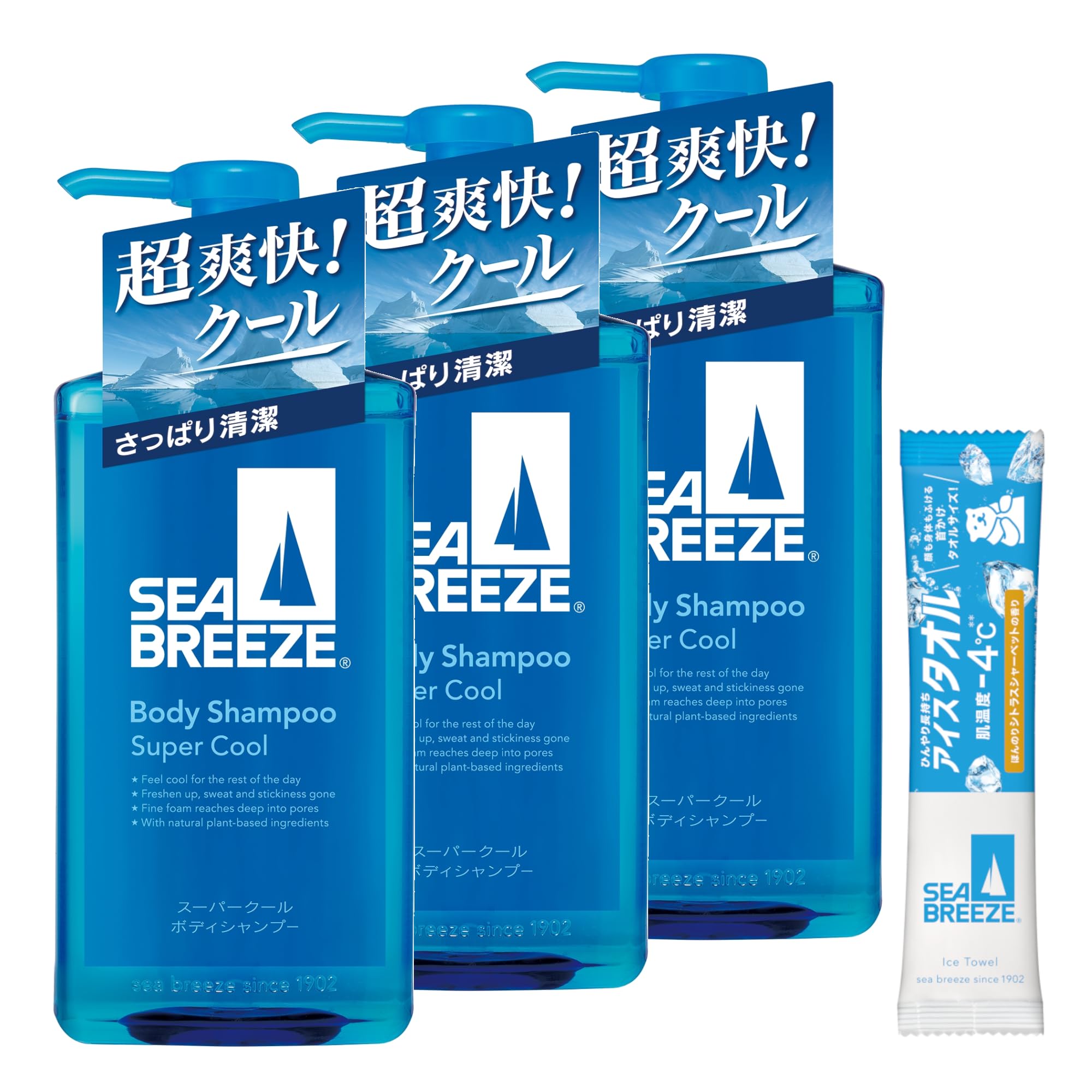 Amazon | シーブリーズ SEA BREEZE ボディシャンプー スーパークール