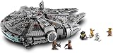 LEGO Star Wars Millennium Falcon 75257 Building Set - Starship Model with Finn, Chewbacca, Lando Calrissian, Boolio, C-3PO, R2-D2, and D-O Minifigures, The Rise of Skywalker Movie Collection - 7