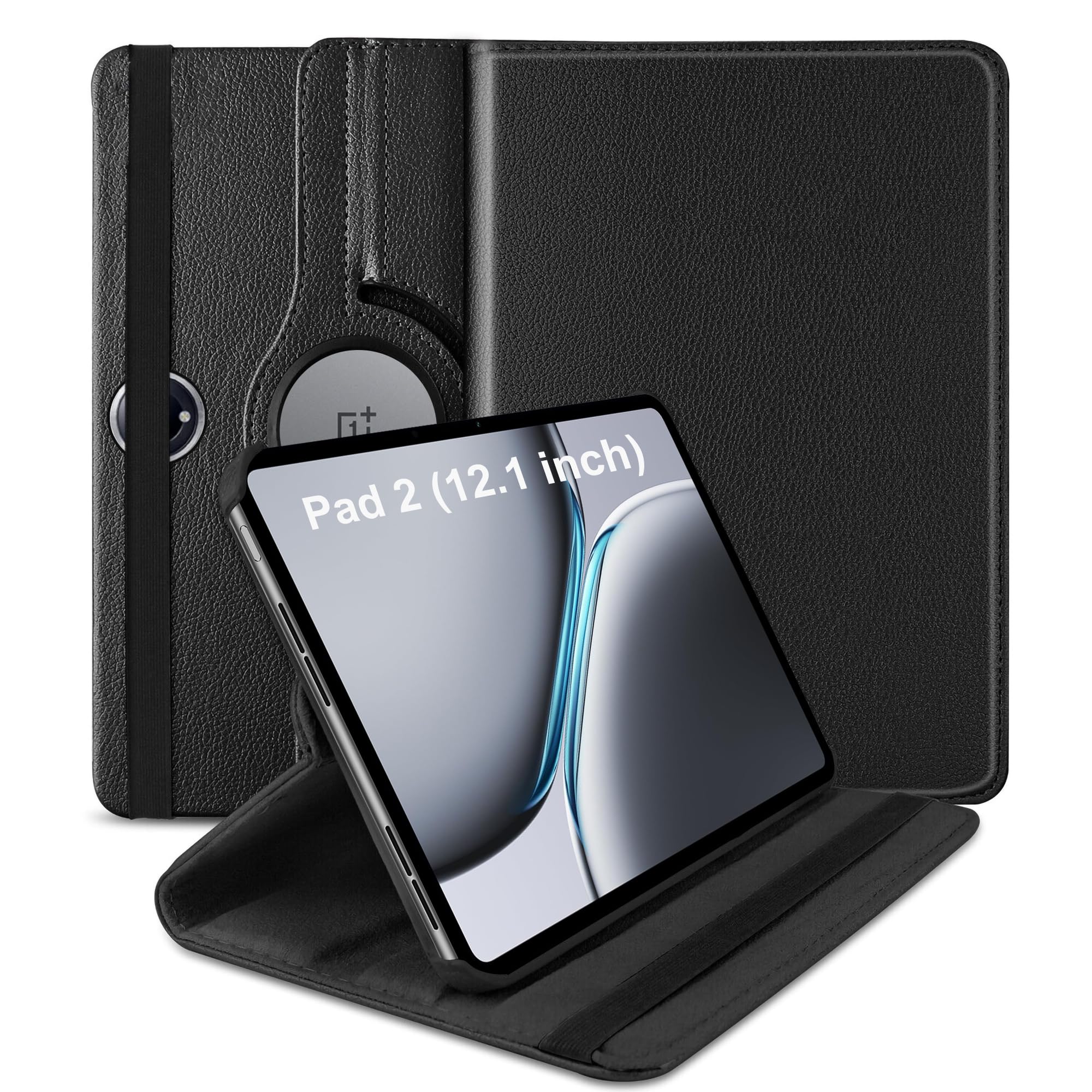 TGK 360 Rotatable Smart Flip Case Cover for OnePlus Pad 2 12.1