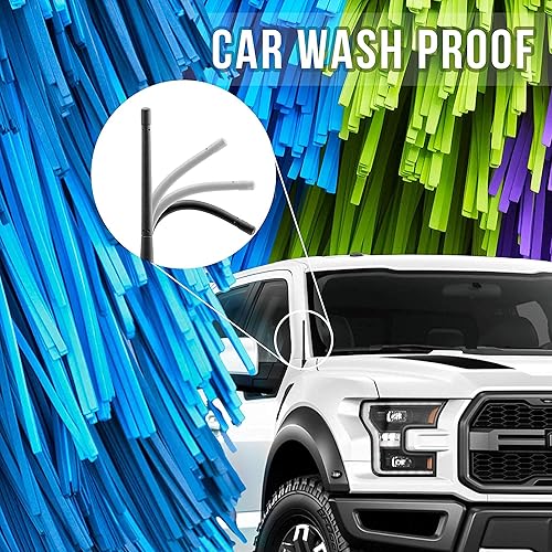 Miniatura 43 de Antena para Mini Cooper 2002-2024 Mini Cooper Accesorios, 7 pulgadas Mini Cooper Antena Corta de Repuesto de Antena de Radio Mástil