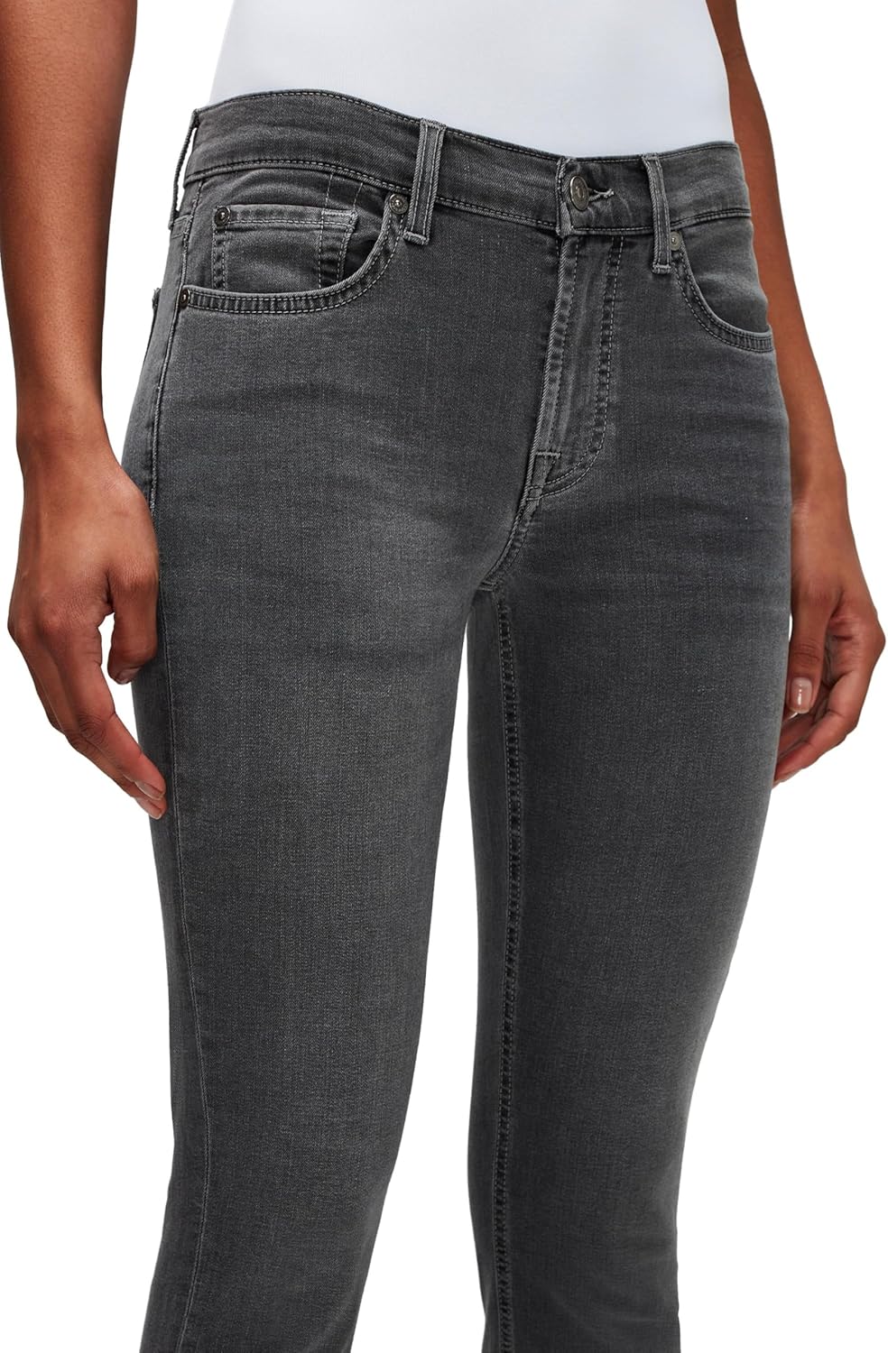 7 for All Mankind Womens Ankle Skinny Jeans