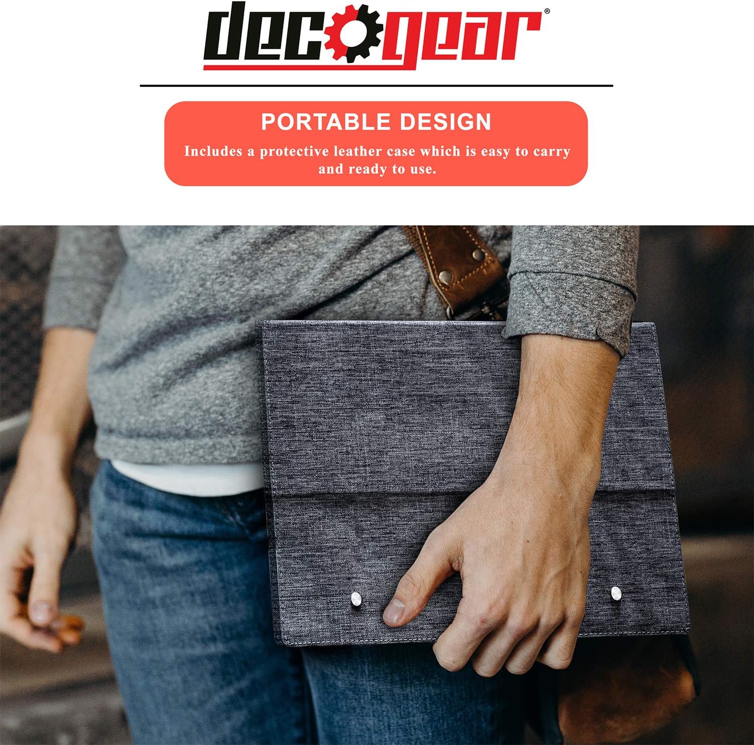 Exсluѕіvе Dіѕсоunt 70% Prісе Deco Gear 15.6 Portable Monitor 1080p IPS HD Panel, Touchscreen with 10 Point Capacitive Control, 10,000 mAh Battery, Built-In Dual Speakers & USB Type-C and HDMI Devices Connections