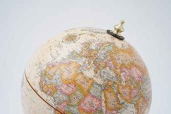 Amazon | リプルーグル 地球儀 リンカーン型 アンティーク 日本