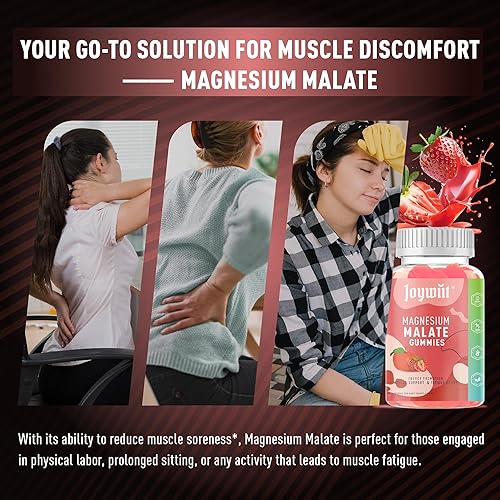 Miniatura 5 de Gomitas de malato de magnesio 1000 mg paquete de 3, 180 unidades