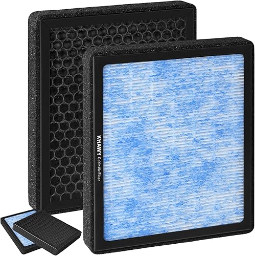 Miniatura 7 de Filtro de aire de cabina para CF10285, filtro de repuesto HEPA con carbón activado compatible con Toyota, 4Runner, Corolla, Sienna, RAV4, Lexus,