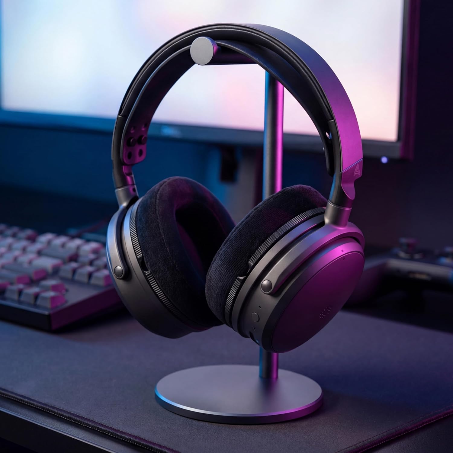 WC StealthZ Maxwell 2 – FPS Oriented Earpads Compatible with Audeze Maxwell 2 Headphones by Wicked Cushions & Gadgetry Tech | Enhanced Sound Precision & Comfort for First-Person Shooter Games | Black
