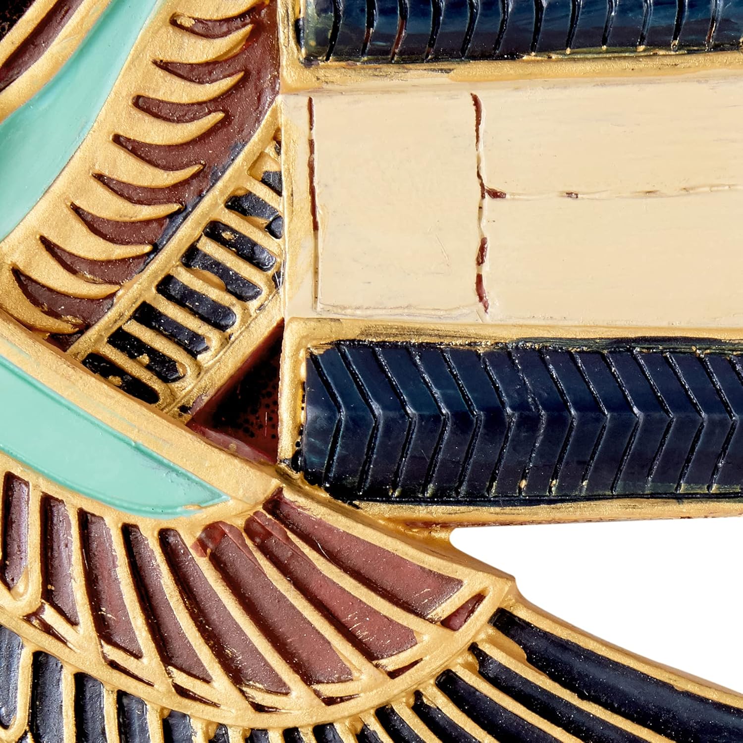 Design Toscano Egypitan Decor Eye of Horus Wall Sculpture Plaque, 12 Inch, Polyresin, Full Color, QL124212