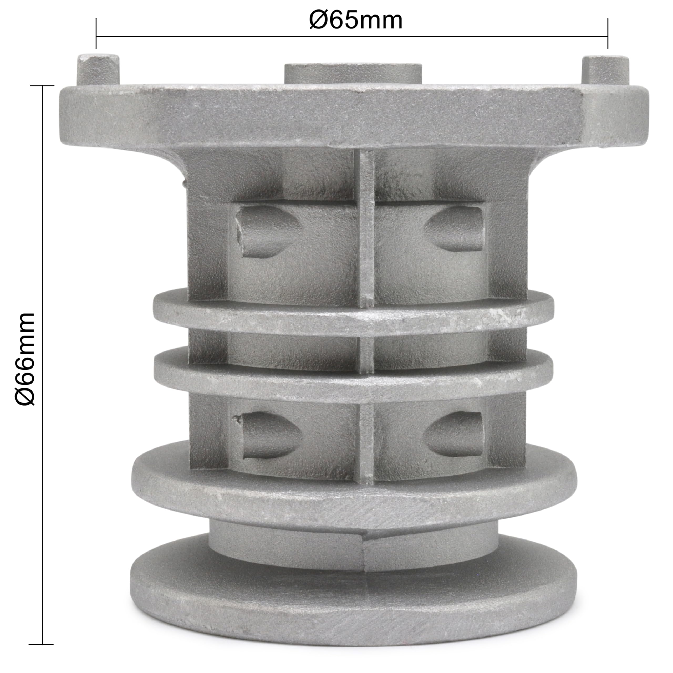 Easyboost Blade Holder hub for Ride-on Lawn Mower Castelgarden GGP Alpina Bestgreen Mountfield Stiga, OEM ref. 22465607/0 - Image 4