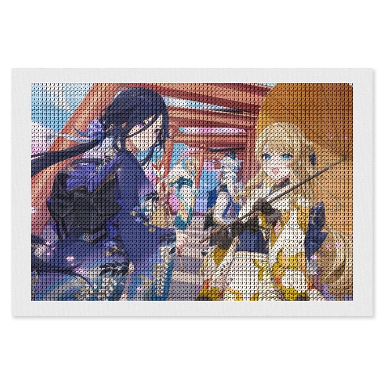 ダイヤモンドアート　原神 Amazon.co.jp: ダイヤモンドアート 5Dダイヤモンドキット 原神
