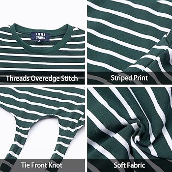 [CPGN STUDIO]★HUMMING KETTLE EMBROIDERY CROP S/S T-SHIRT SweatyRocks Women's Collar Half Button Short Sleeve Striped