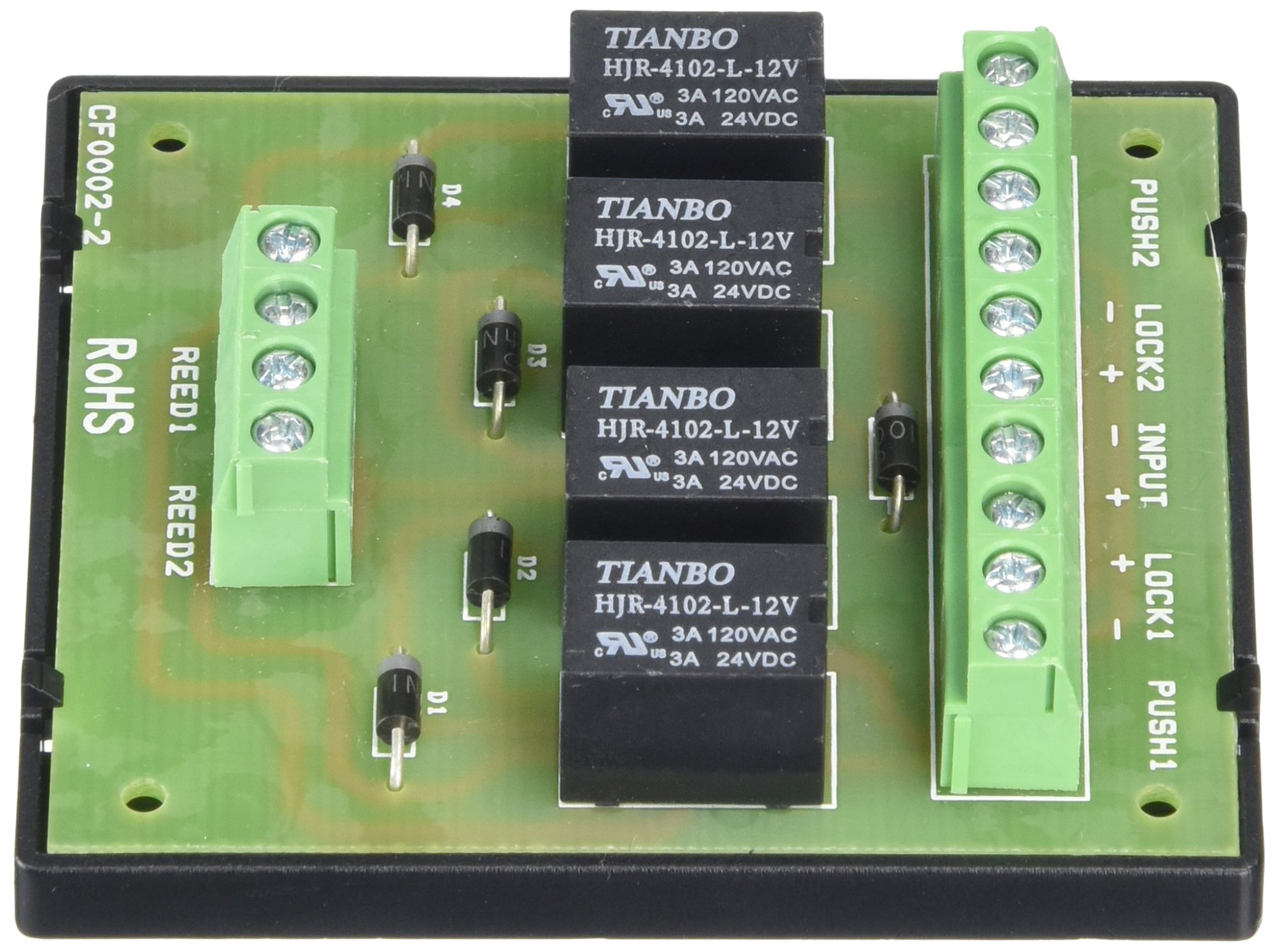 Amalocks ILM200 2-Door Interlocking Module, 12 V, Green