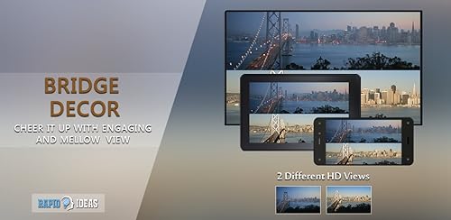 bridge bridge life HD - decore seu quarto com belas paisagens na sua TV HDR 4K, TV 8K e dispositivos