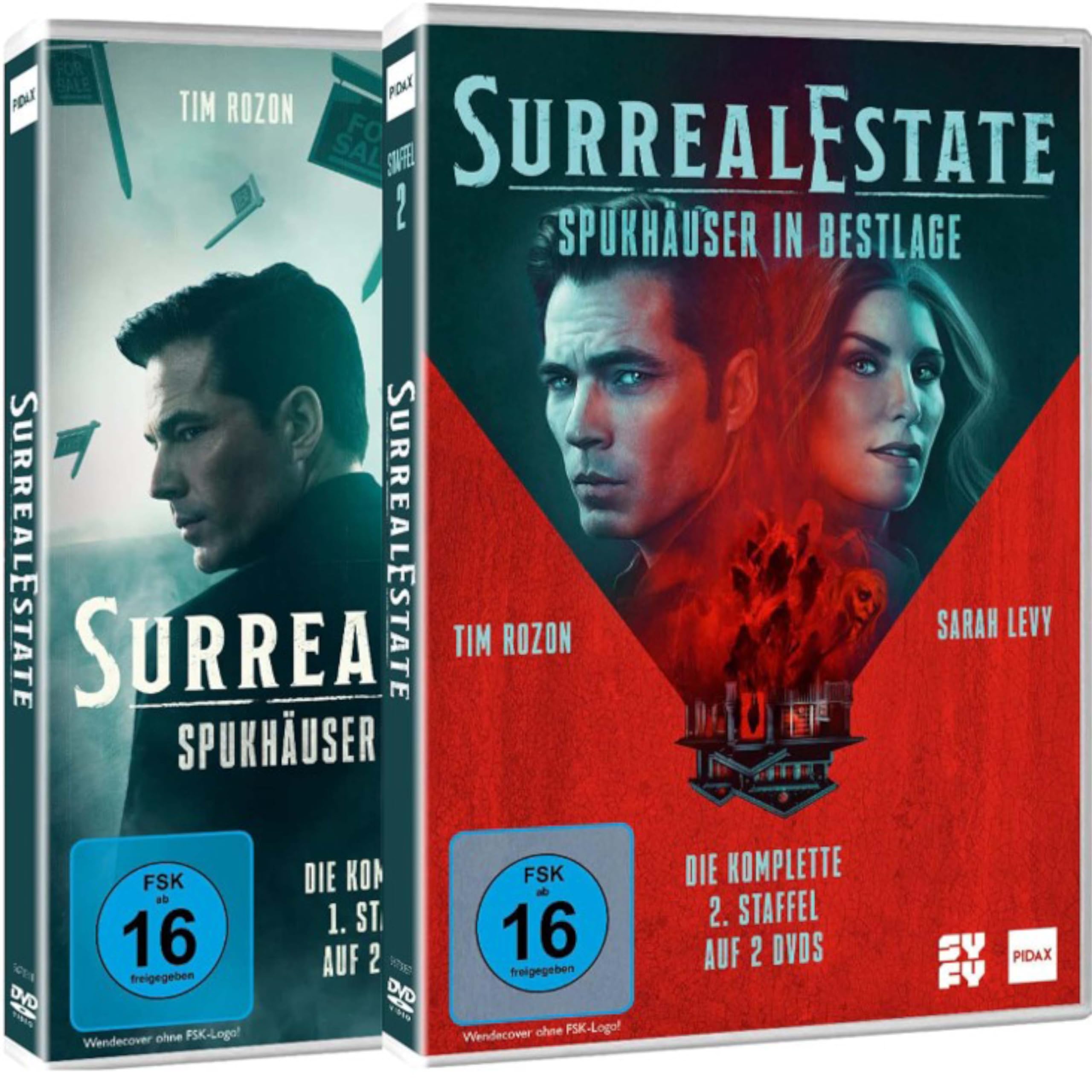 Surreal Estate - Spukhäuser in Bestlage (Gesamtedition) Alle 20 Folgen (Staffel 1+2) der populären Mystery Horror Geisterjäger Serie (OT: SurrealEstate)
