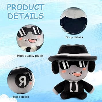 Forsaken Chance Plush Toy, Charming Stuffed Animal Adorable Game Characters Plushies for Collectors Video Game Fans Gifts, Ideal Age 3+ and Adults Presents (1Pc)
