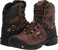Vista 7 de KEEN Utility Botas de trabajo Dover de cuero impermeable con punta compuesta de 8 pulgadas para hombre