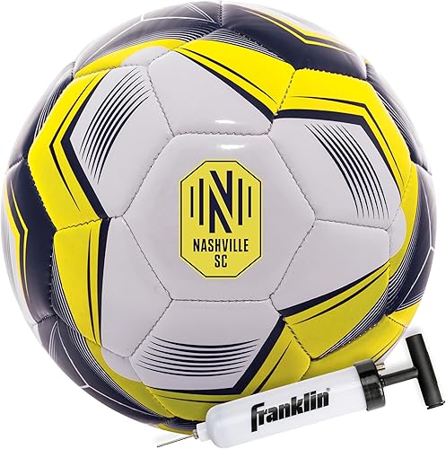 Miniatura 21 de Franklin Sports Pelotas de fútbol oficiales del equipo MLS - Balones de fútbol oficiales tamaño 5 - Balón de fútbol de tamaño y peso reglamentario