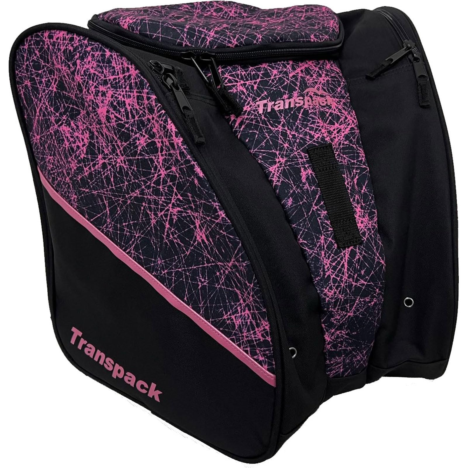 TRANSPACK Edge Junior+ 38L Water-Resistant Padded Multi-Compartment Ski/Snowboard Boot Helmet Goggles & Gear Backpack Bag