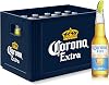 Corona Cero 0.0% Alcohol-Free Premium Lager Bottle Beer Bottles in Box International Non-Alcoholic Beer with 100% Natural Ingredients Box of 24 24 x 0,355 L