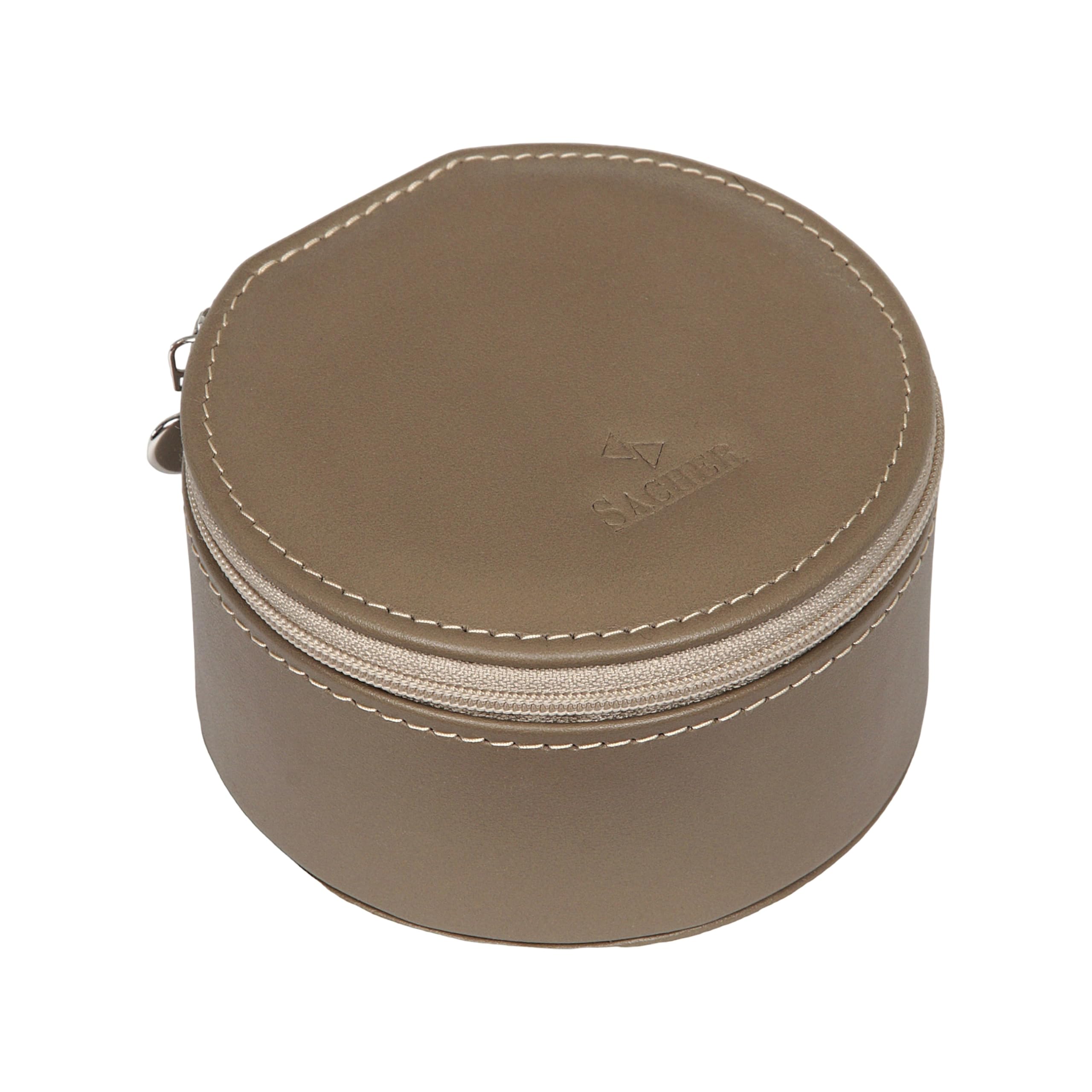 SACHER Schmuckbox Betsy nature/taupe (Leder)